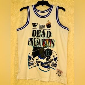 Headgear Classics Dead Presidents Fire & Brimstone Jersey Small NWT HGC Curtis